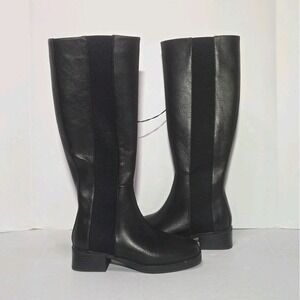 Aerosoles Women's Daria Brown Knee High Equestrian Boots Size 6M Stretch New‎
